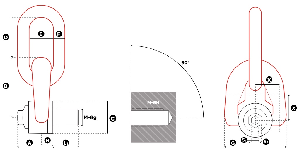 TSR technische tekening