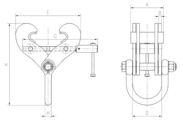 ELBCH technische tekening