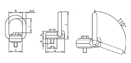 Flat-Point technische tekening