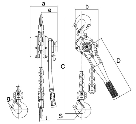 LB technische tekening