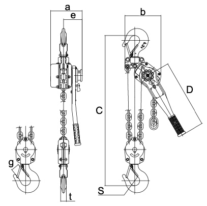 LB technische tekening