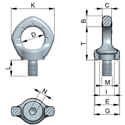 INOX technische tekening