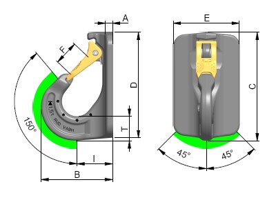 VABH technische tekening