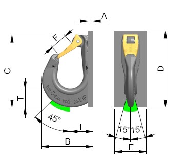 VCGH-S technische tekening