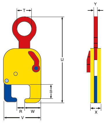 TRC technische Zeichnung