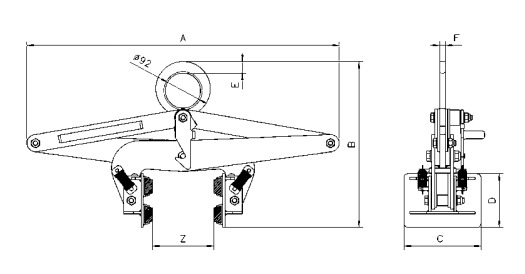 TBG technische tekening