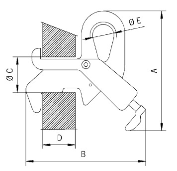 TKB technische Zeichnung