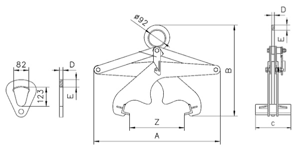 TPR technische tekening