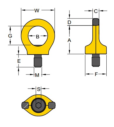 PSA technische tekening